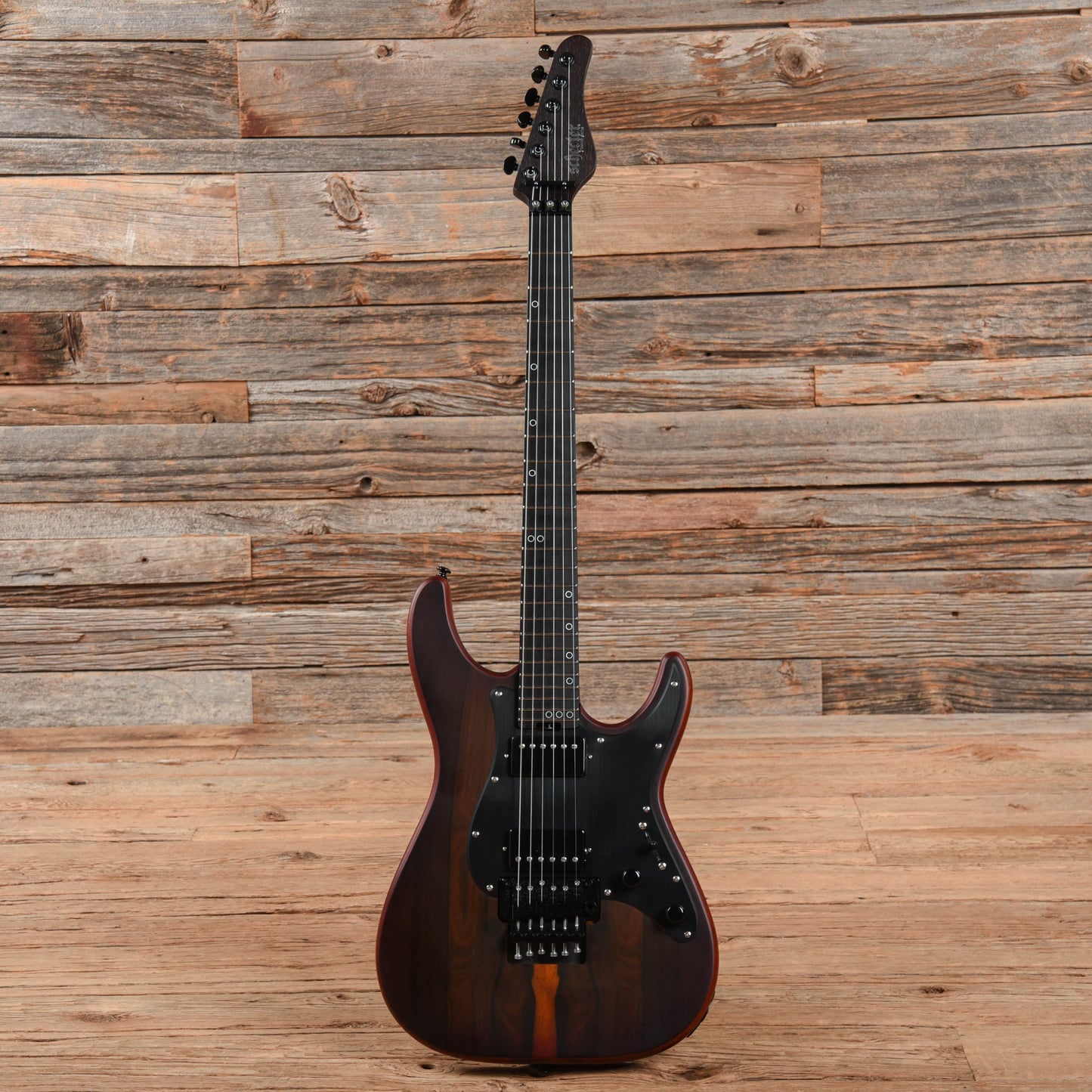 Schecter Sun Valley Super Shredder Exotic Ziricote Natural 2021 Electric Guitars / Solid Body