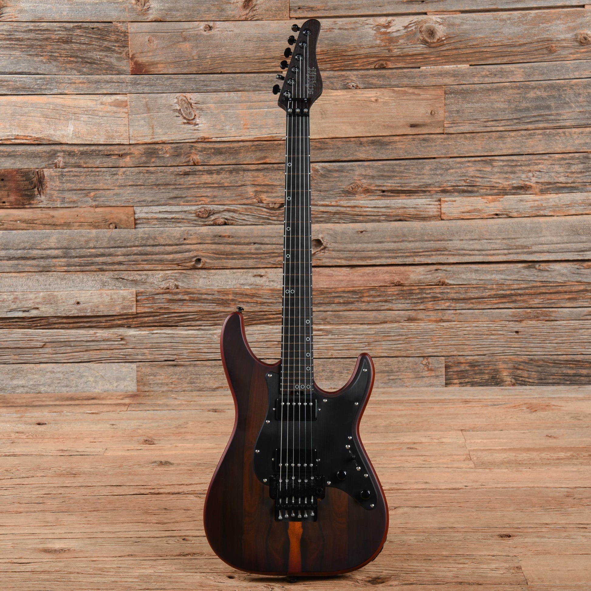 Schecter Sun Valley Super Shredder Exotic Ziricote Natural 2021 Electric Guitars / Solid Body