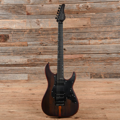 Schecter Sun Valley Super Shredder Exotic Ziricote Natural 2021 Electric Guitars / Solid Body