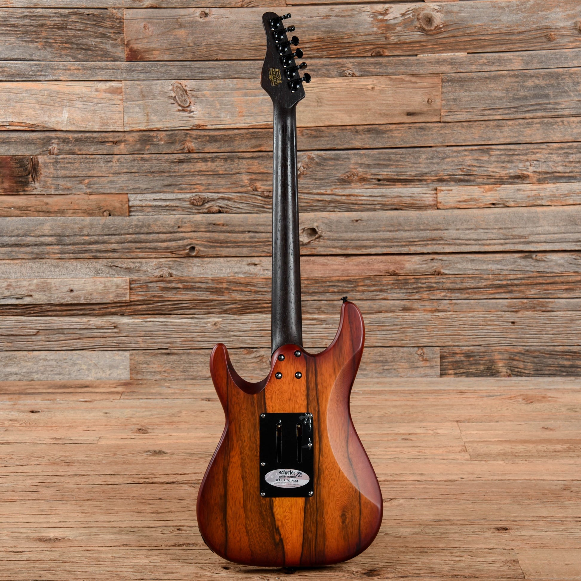 Schecter Sun Valley Super Shredder Exotic Ziricote Natural 2021 Electric Guitars / Solid Body