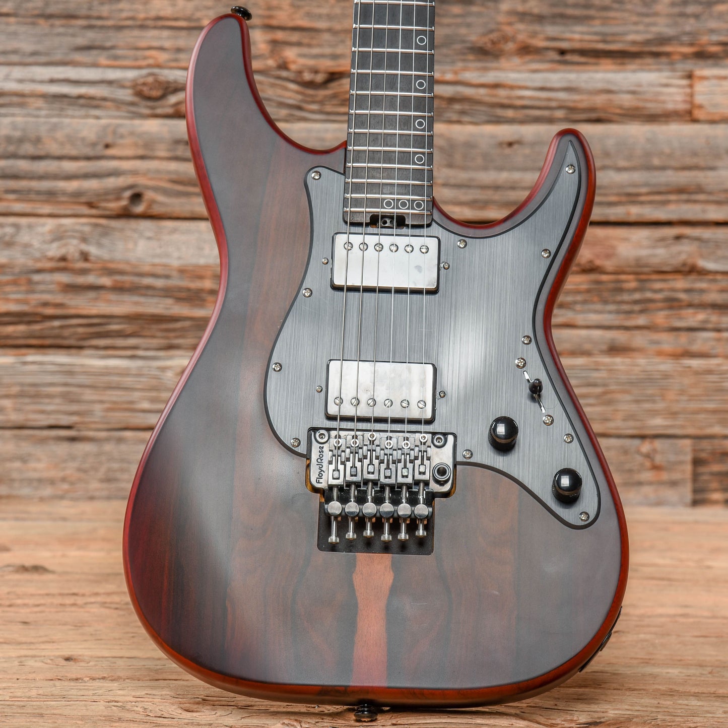Schecter Sun Valley Super Shredder Exotic Ziricote Natural 2021 Electric Guitars / Solid Body