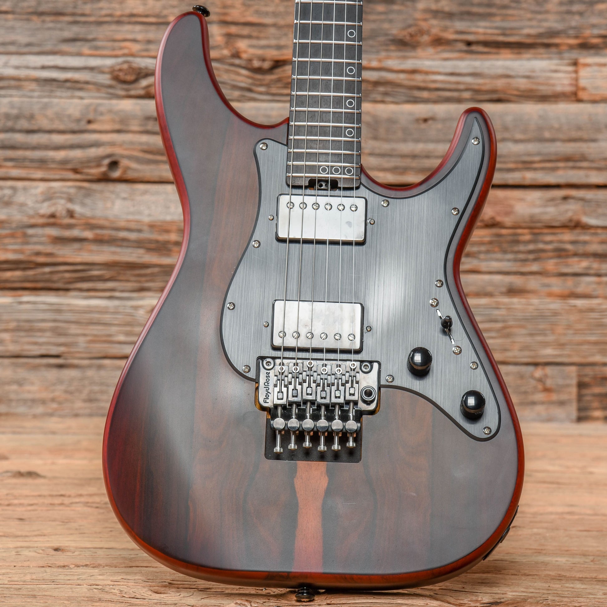 Schecter Sun Valley Super Shredder Exotic Ziricote Natural 2021 Electric Guitars / Solid Body