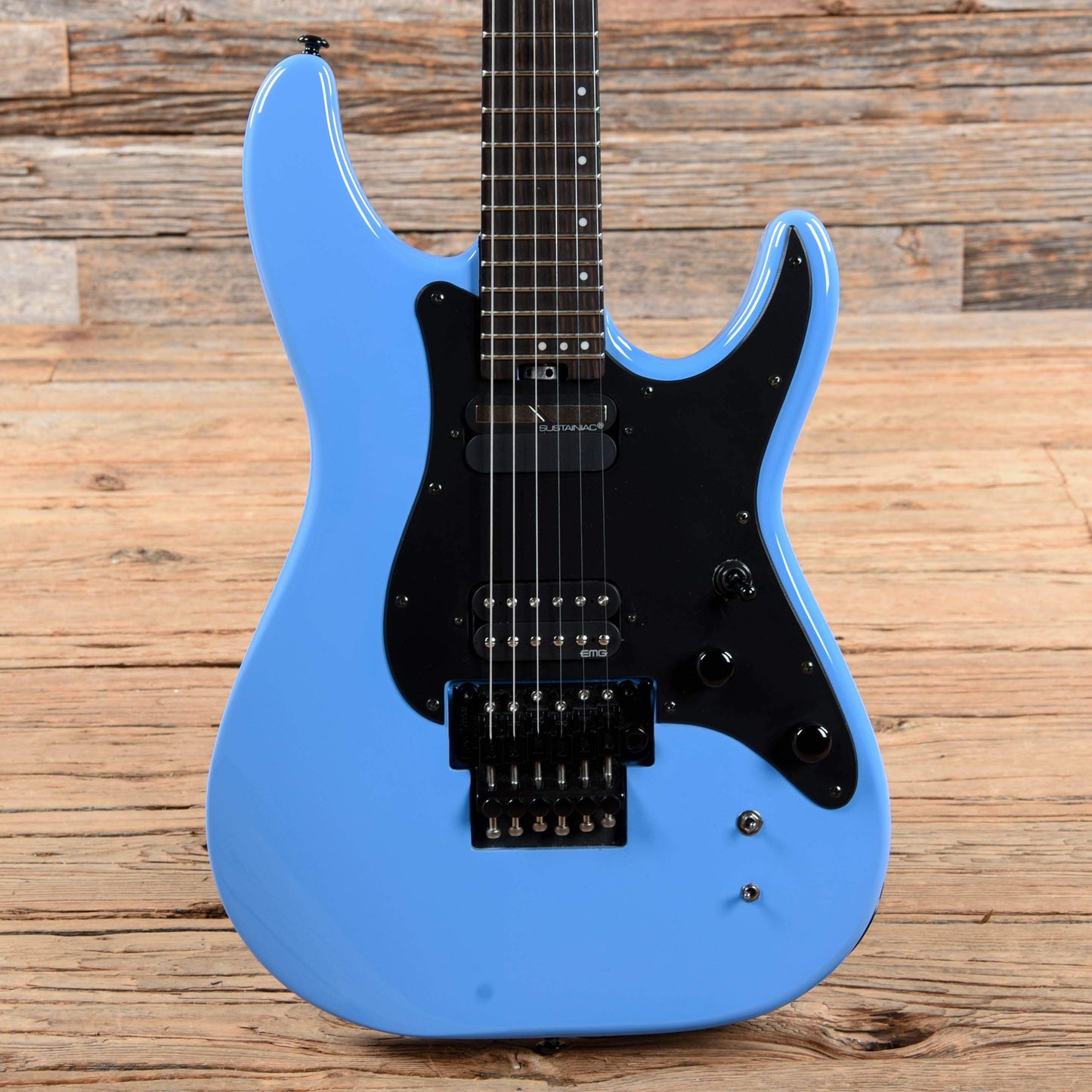 Schecter Sun Valley Super Shredder w/Sustainiac Riviera Blue 2017 Electric Guitars / Solid Body