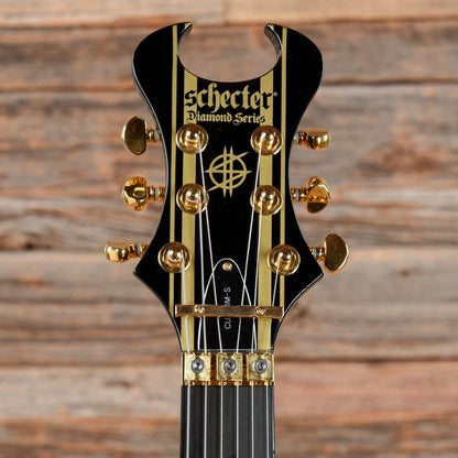 Schecter Synyster Gates Custom-S Black with Gold Pinstripes 2019 Electric Guitars / Solid Body