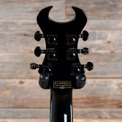 Schecter Synyster Gates Signature Synyster Custom Gloss Black w/Silver Pin Stripes 2011 Electric Guitars / Solid Body