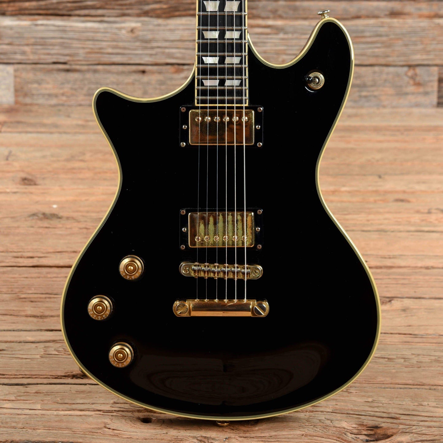 Schecter Tempest Custom Gloss Black 2011 LEFTY Electric Guitars / Solid Body