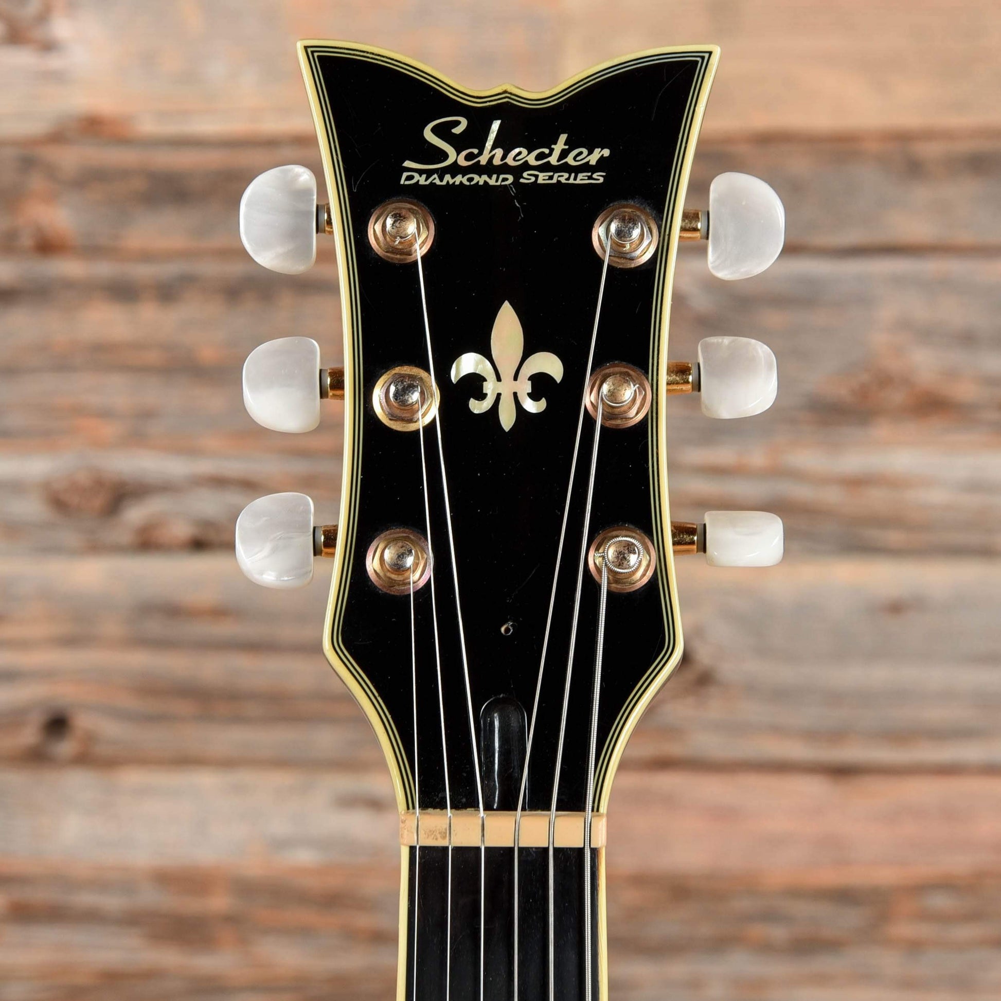 Schecter Tempest Custom Gloss Black 2011 LEFTY Electric Guitars / Solid Body