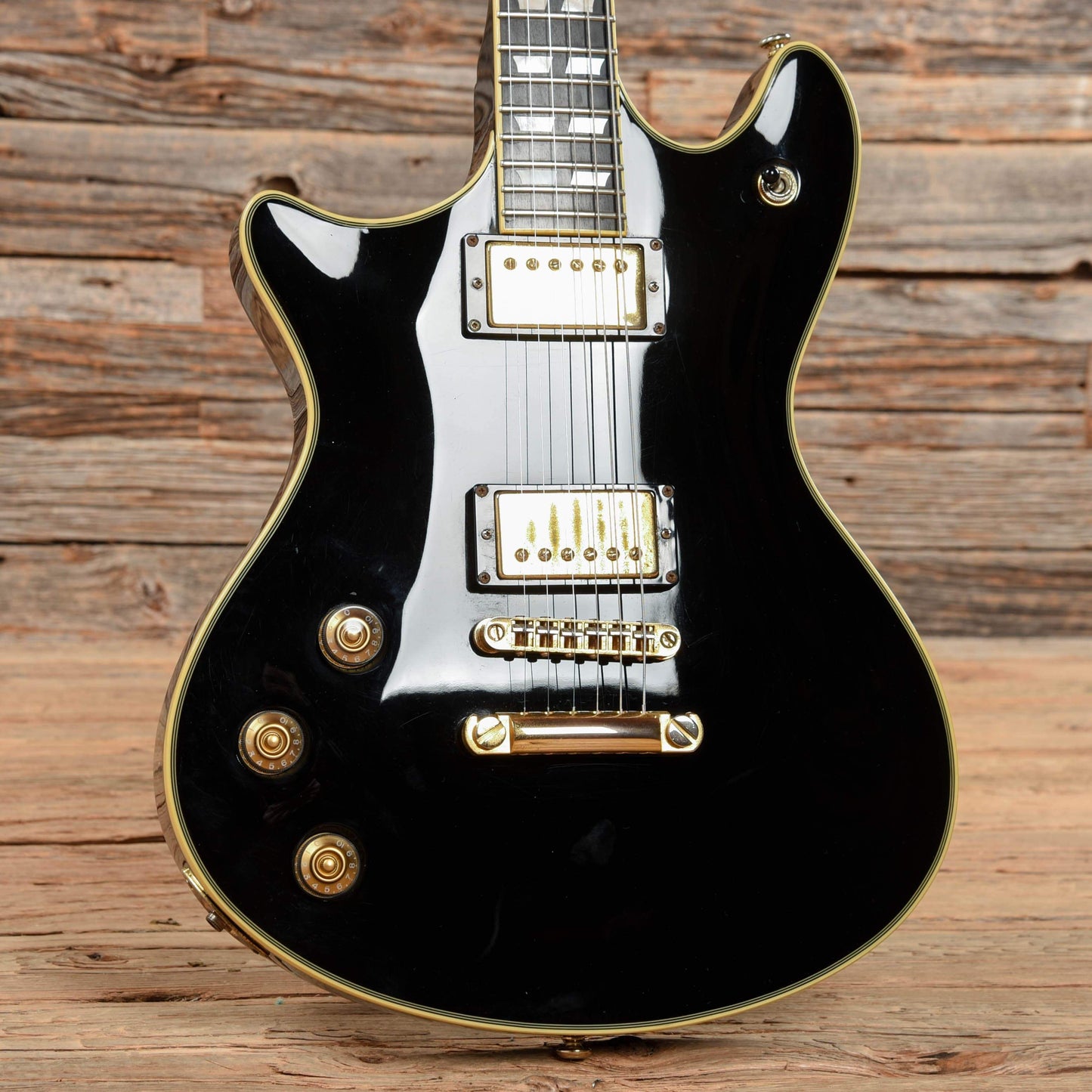 Schecter Tempest Custom Gloss Black 2011 LEFTY Electric Guitars / Solid Body