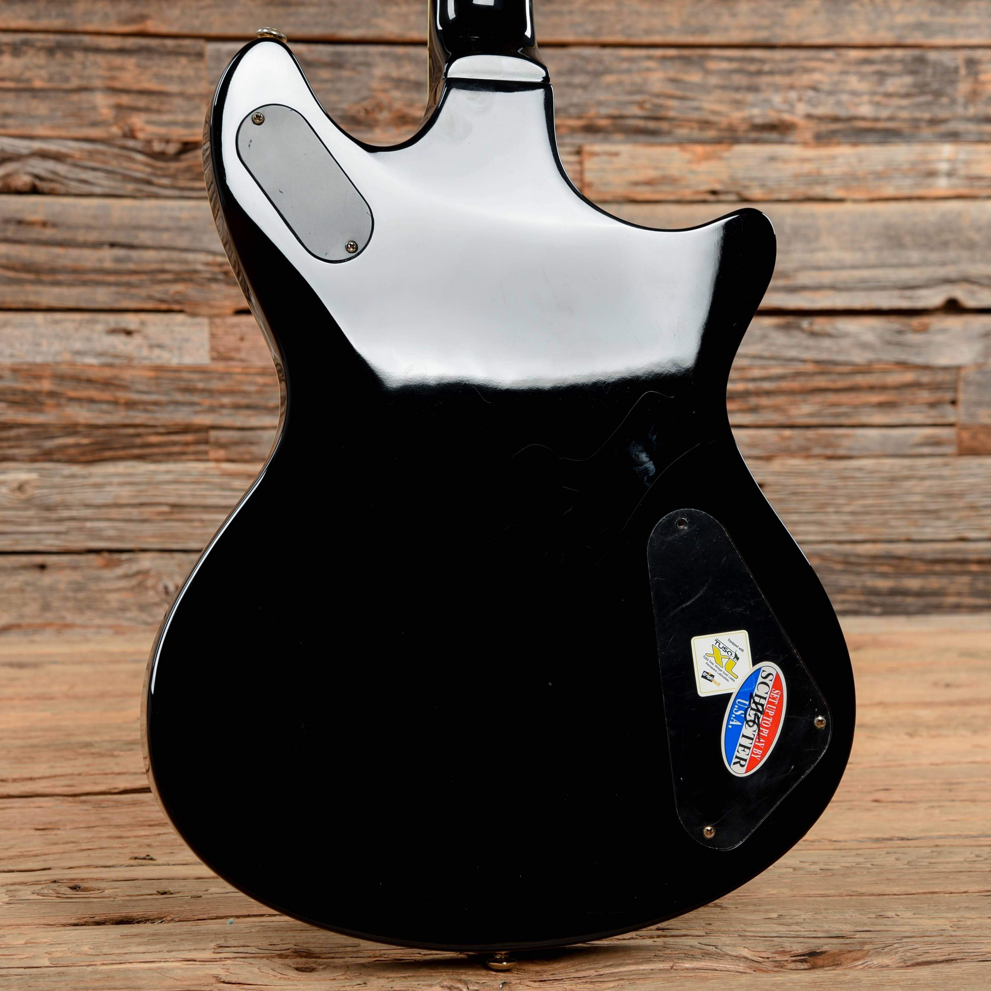 Schecter Tempest Custom Gloss Black 2011 LEFTY – Chicago Music