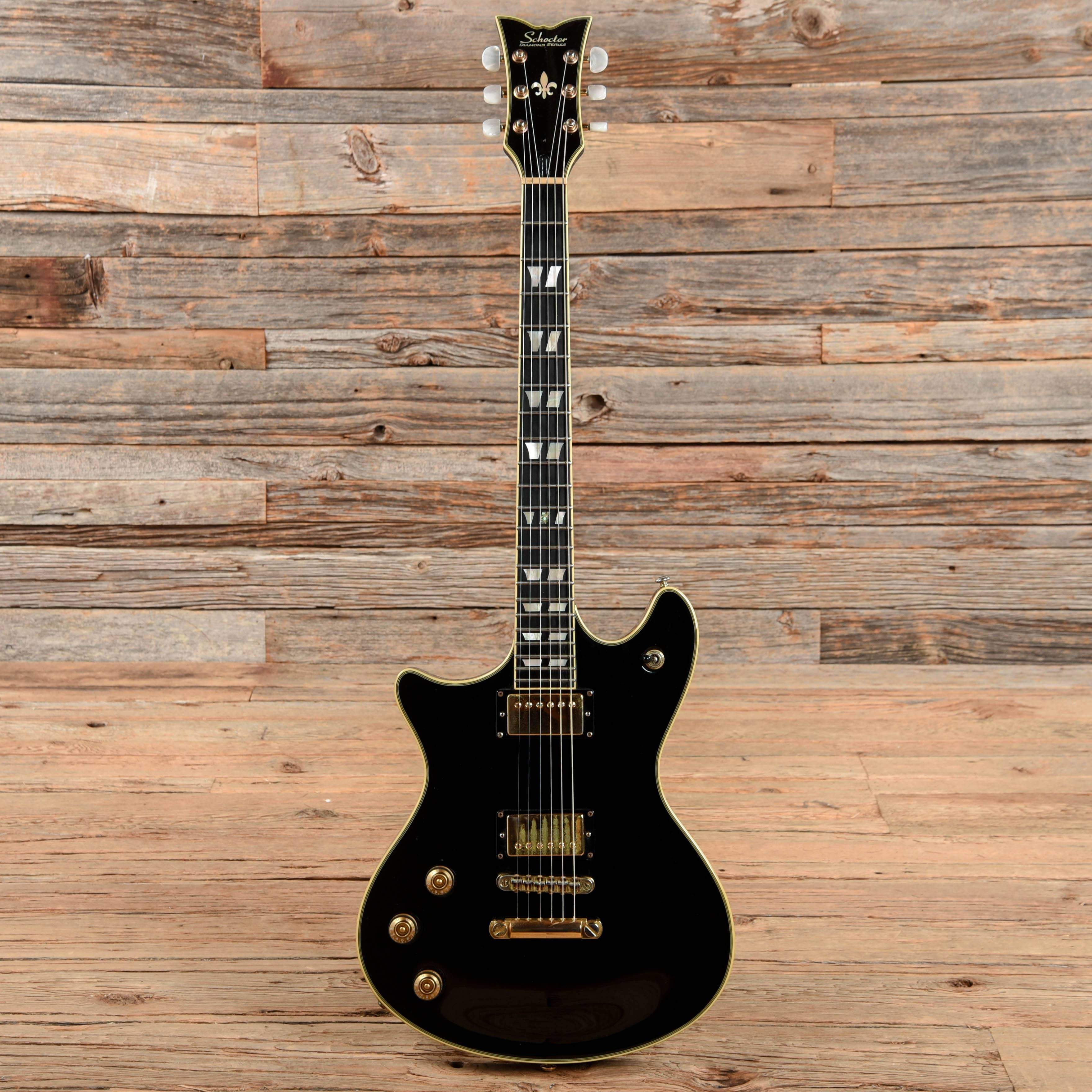 Schecter Tempest Custom Gloss Black 2011 LEFTY – Chicago Music