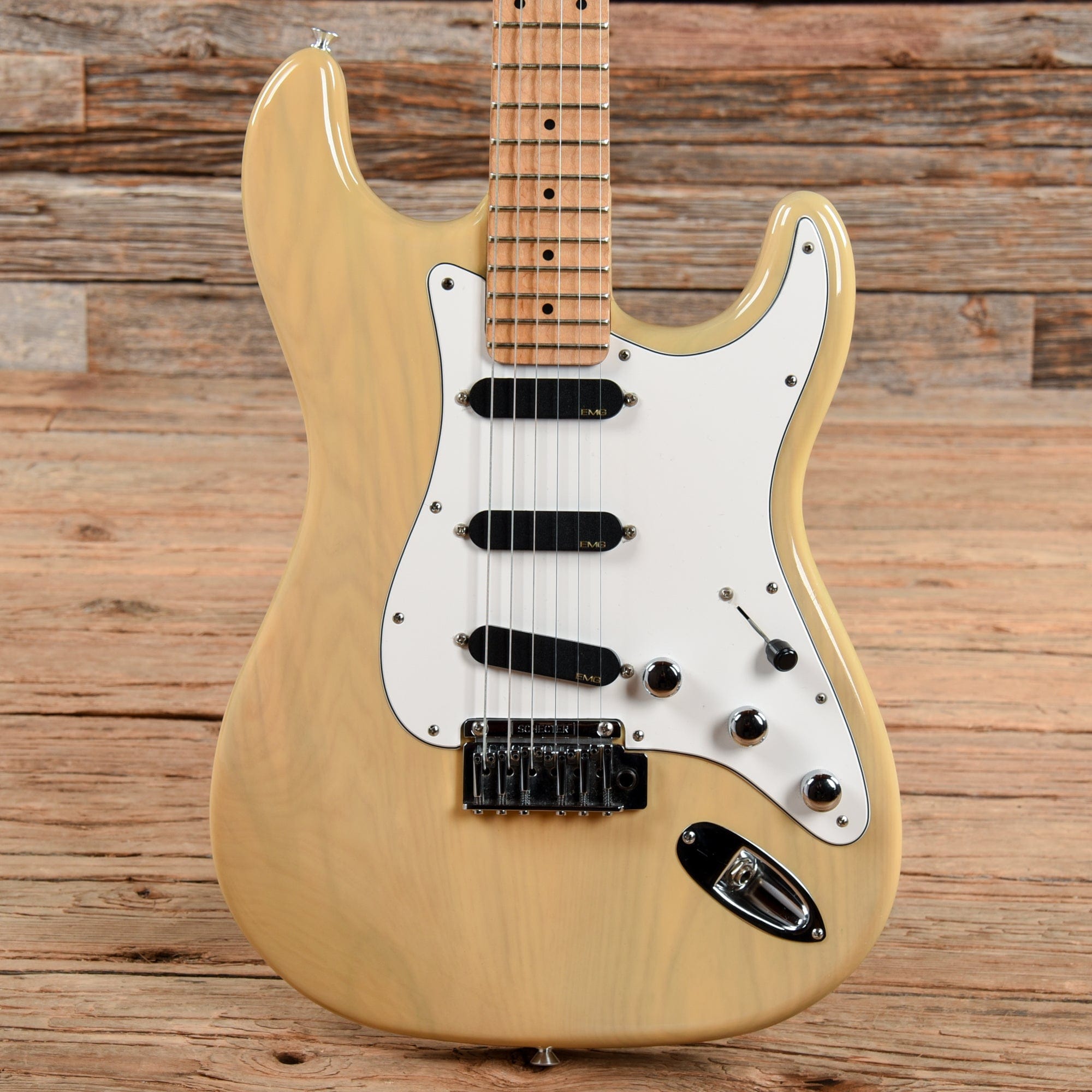 Schecter YM-1 Yngwie Malmsteen Signature Transluscent Butterscotch