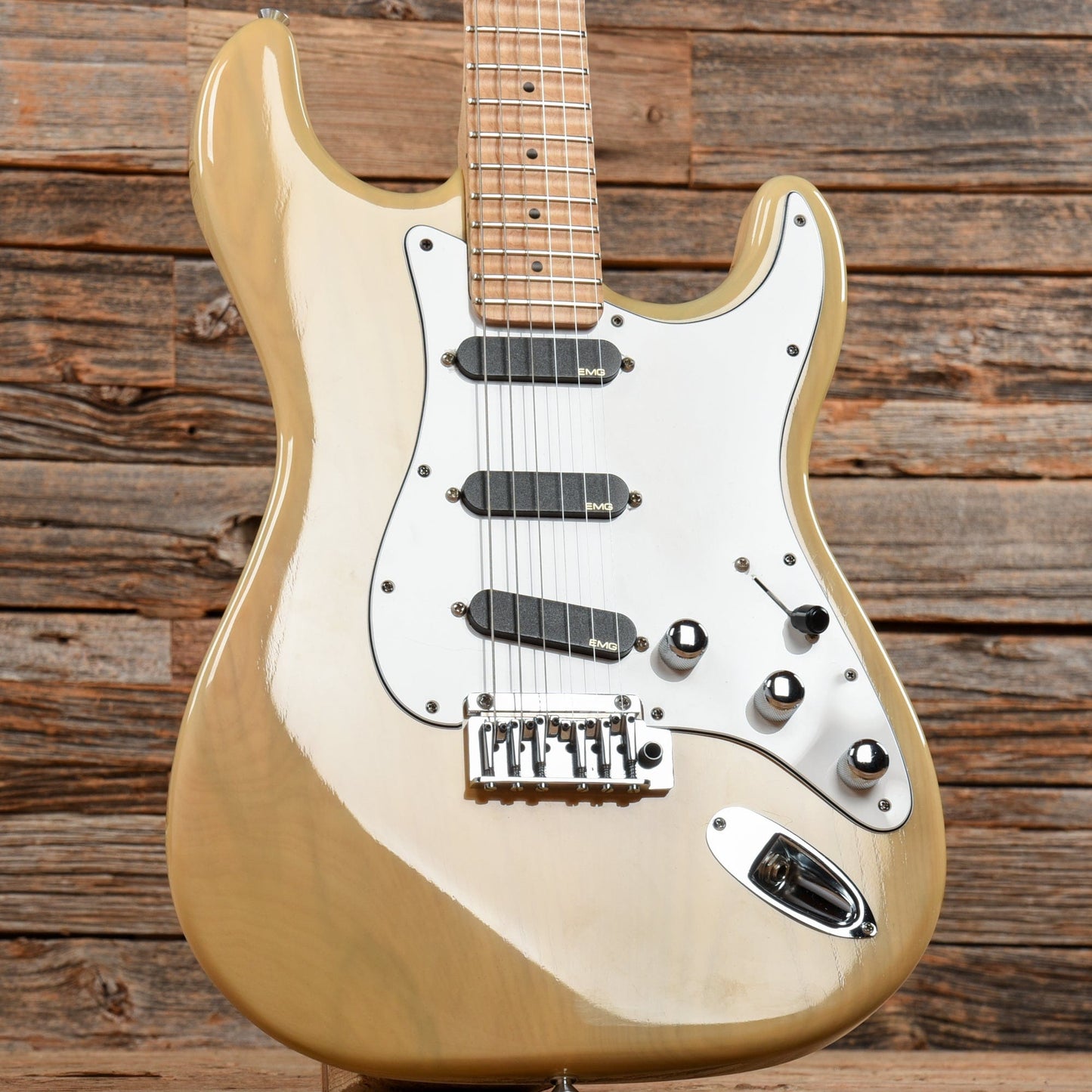 Schecter YM-1 Yngwie Malmsteen Signature Transluscent Butterscotch 1986 Electric Guitars / Solid Body