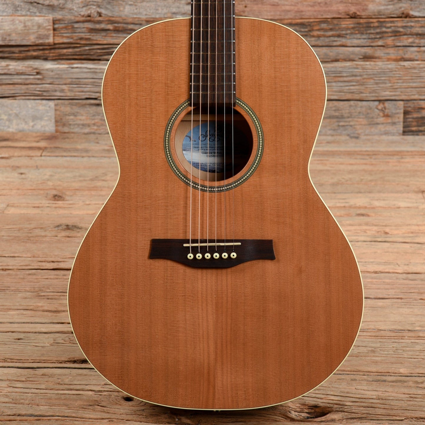 Seagull Coastline S6 Folk Cedar Natural Acoustic Guitars / Concert
