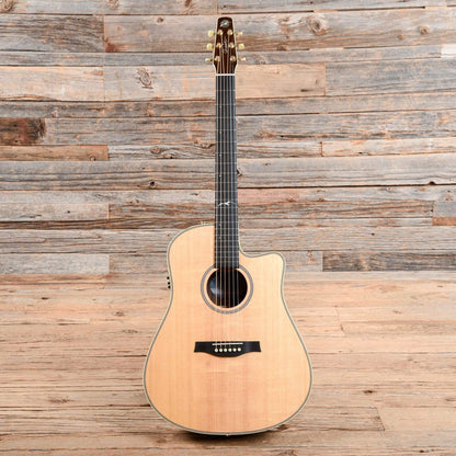 Seagull Artist Studio CW Deluxe Qii Natural Acoustic Guitars / Dreadnought