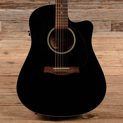 Seagull Entourage CW QI Black Acoustic Guitars / Dreadnought