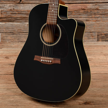 Seagull Entourage CW QI Black Acoustic Guitars / Dreadnought