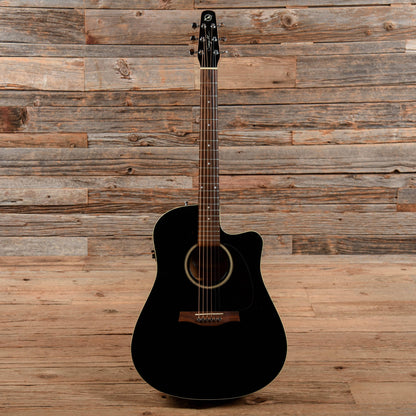 Seagull Entourage CW QI Black Acoustic Guitars / Dreadnought