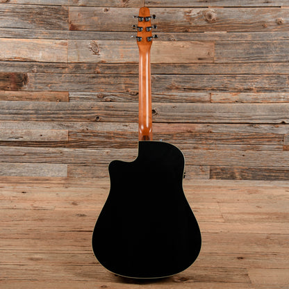 Seagull Entourage CW QI Black Acoustic Guitars / Dreadnought