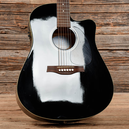 Seagull Entourage CW QI Black Acoustic Guitars / Dreadnought