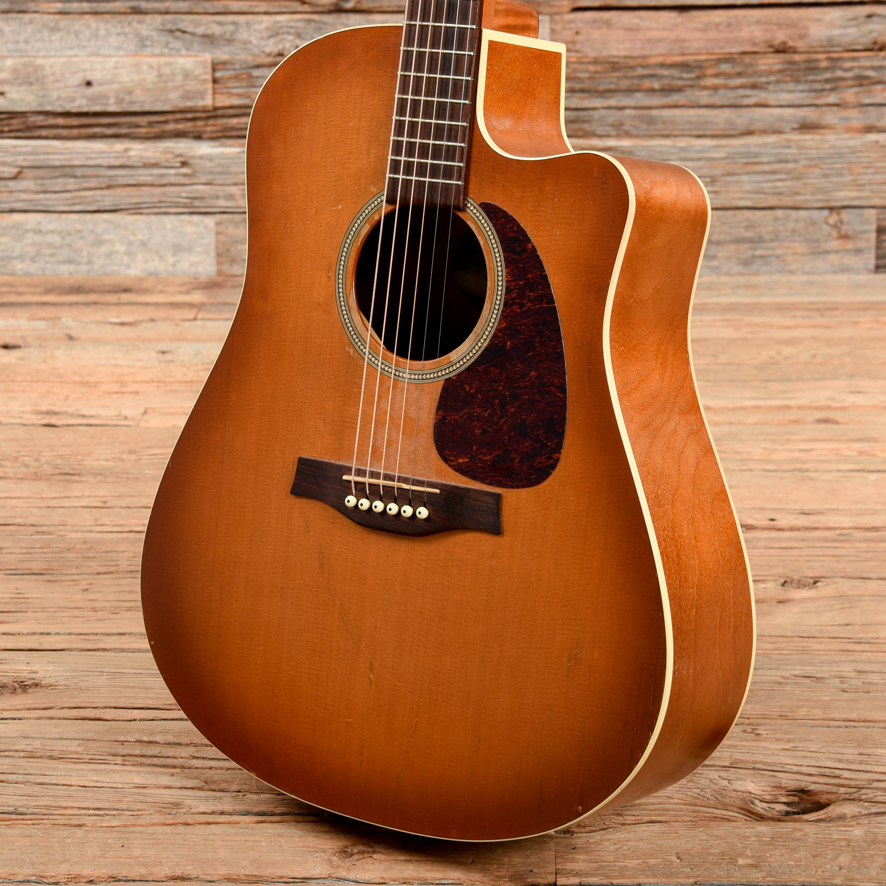 Seagull Entourage Rustic CW QIT Sunburst Acoustic Guitars / Dreadnought