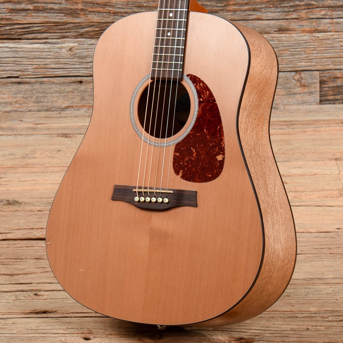Seagull S6 Original QIT Natural Acoustic Guitars / Dreadnought