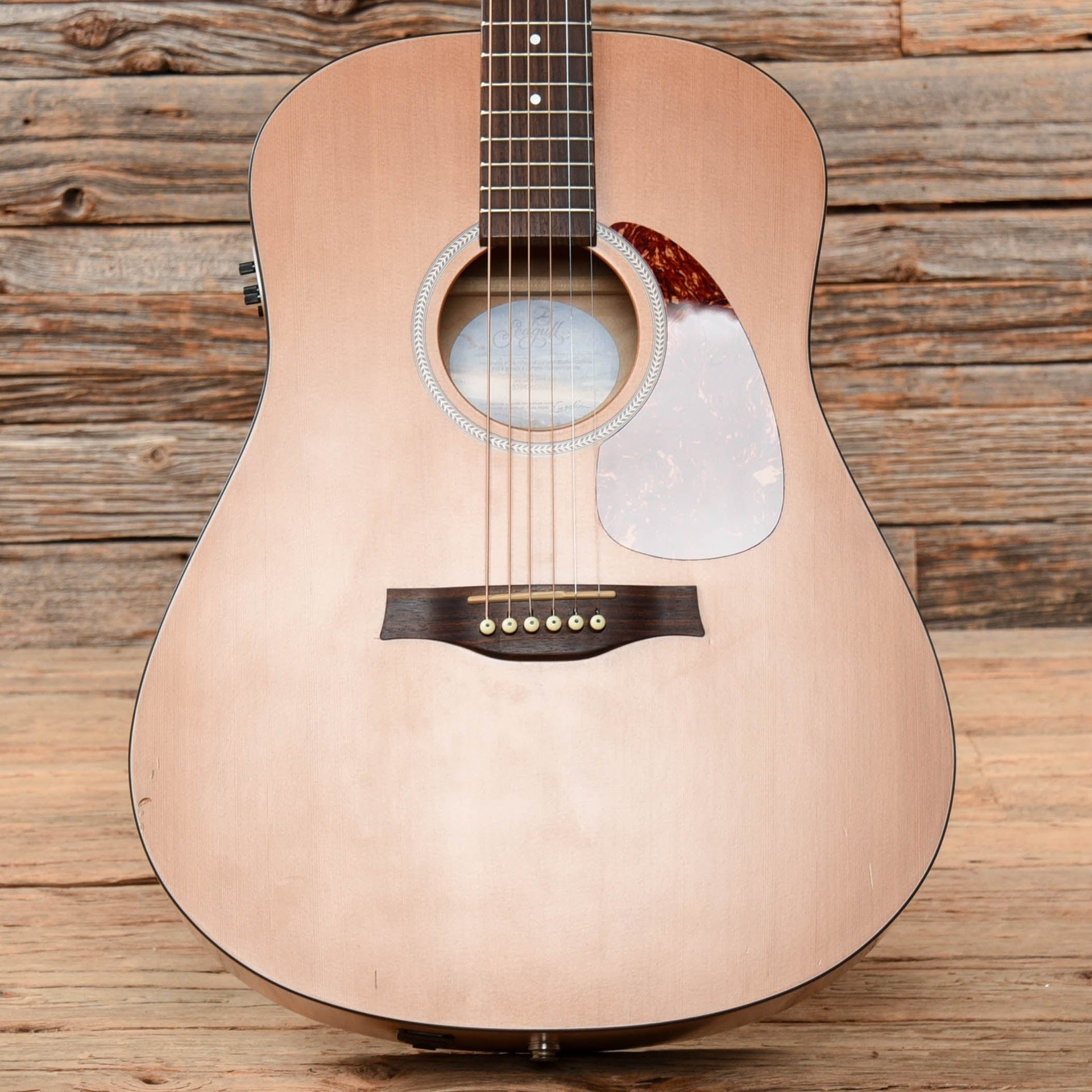 Seagull S6 Original QIT Natural Acoustic Guitars / Dreadnought
