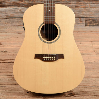 Seagull Walnut 12 Isyst Natural Acoustic Guitars / Dreadnought