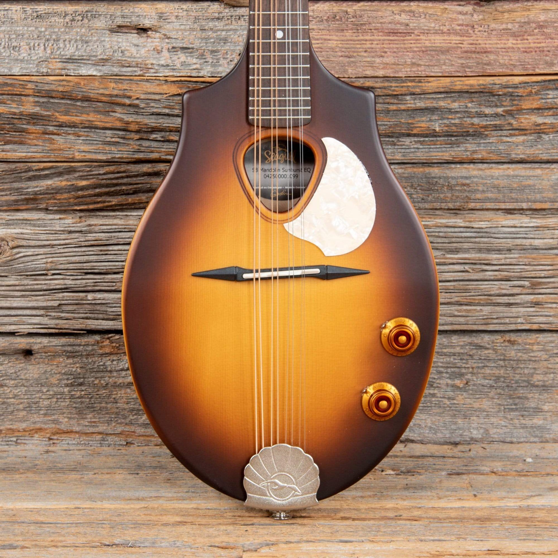 Seagull S8 Mandolin EQ Sunburst Folk Instruments / Mandolins