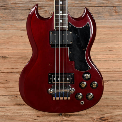 Sekova EB-3 cherry 1970s Bass Guitars / 4-String