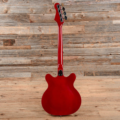 Sekova Hollow Body Bass Red Bass Guitars / 5-String or More