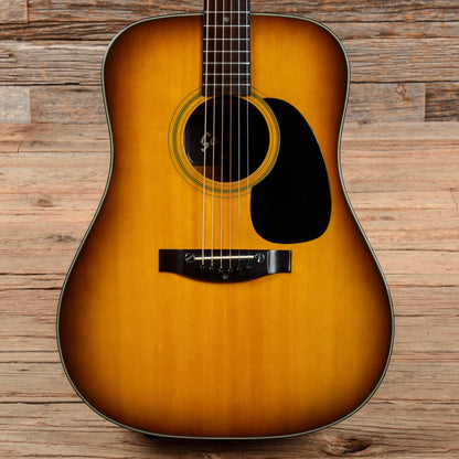 Sekova Acoustic Guitar Sunburst 1970s
