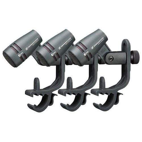 Sennheiser e 604 Cardioid Dynamic Microphone w/Stand Mount for Drum Rims (3-Pack) Pro Audio / Microphones
