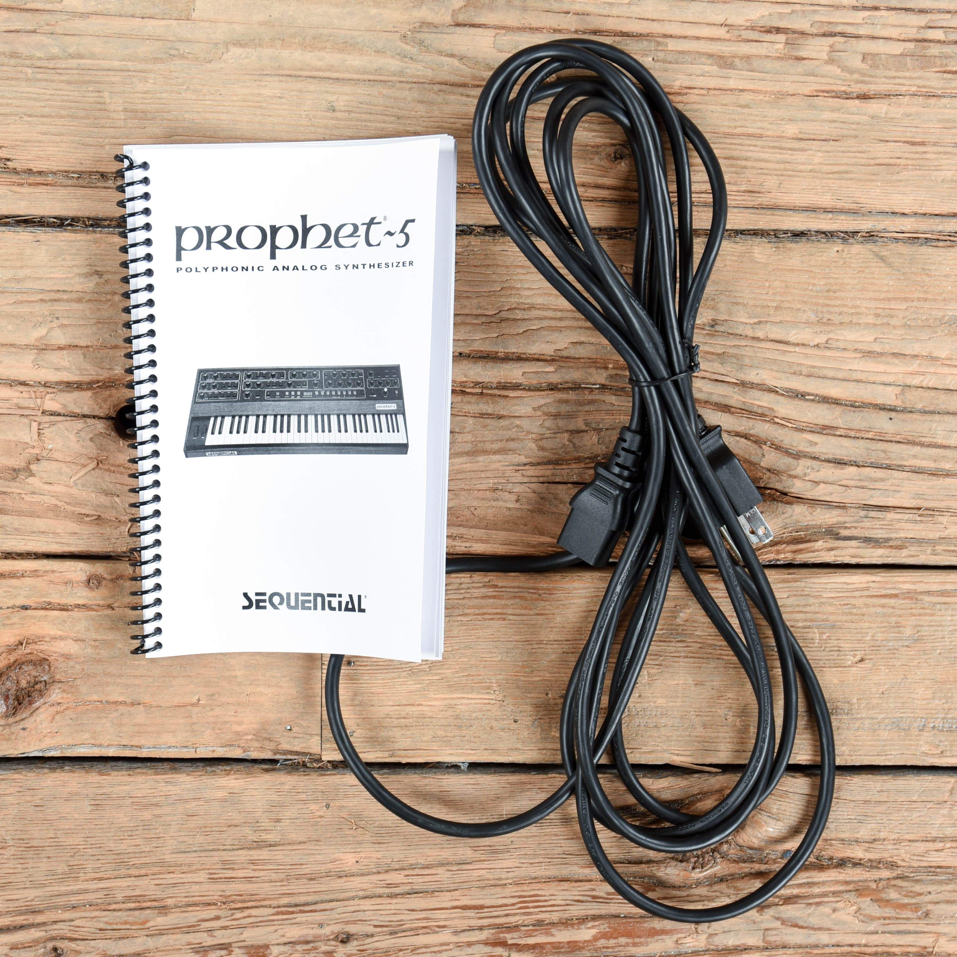 Sequential Circuits Prophet 5 Rev 4 Reissue 61-Key Polyphonic Analog Synthesizer Keyboards and Synths / Synths / Analog Synths