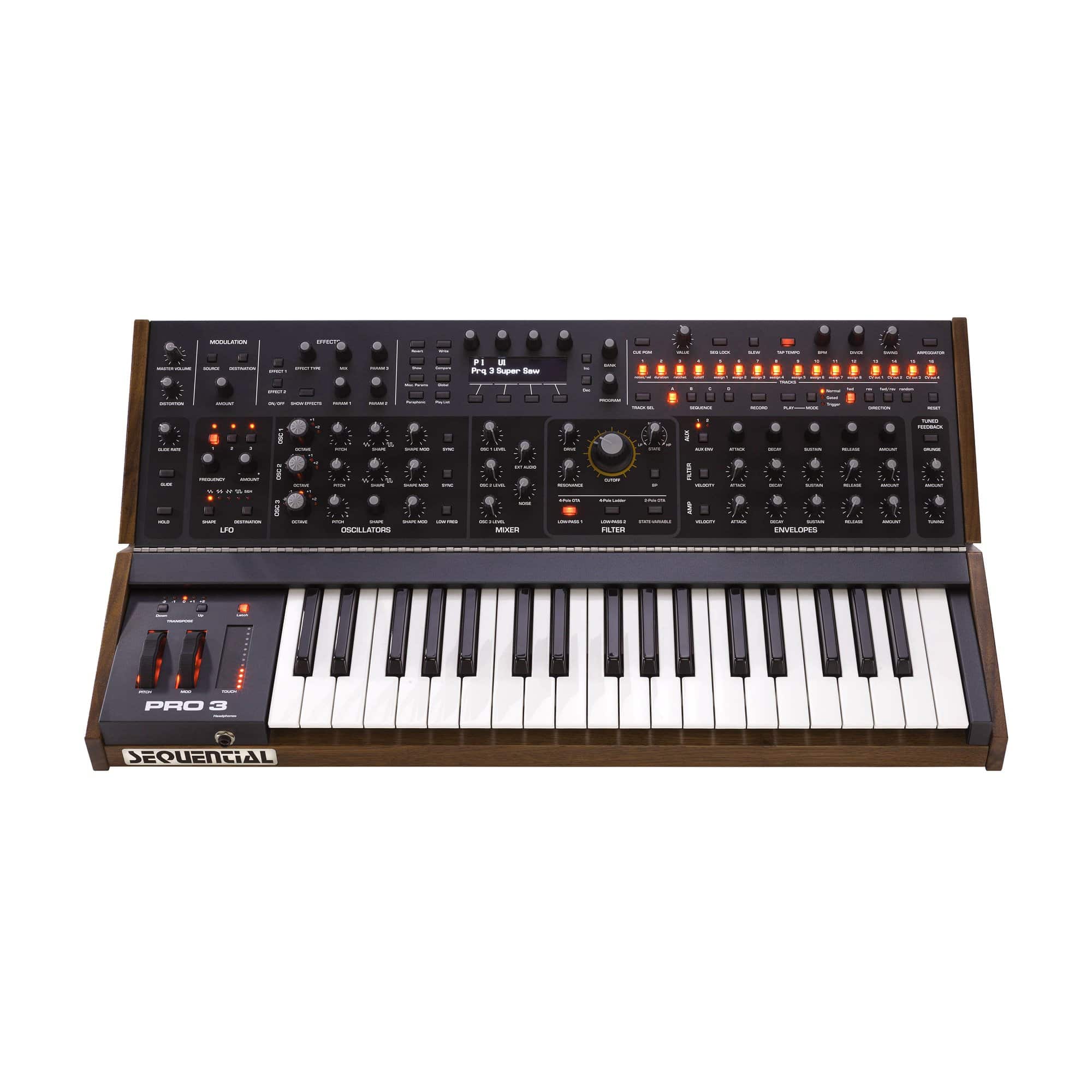 Sequential Pro 3 SE Special Edition Multi Filter Mono Synthesizer Keyb ...