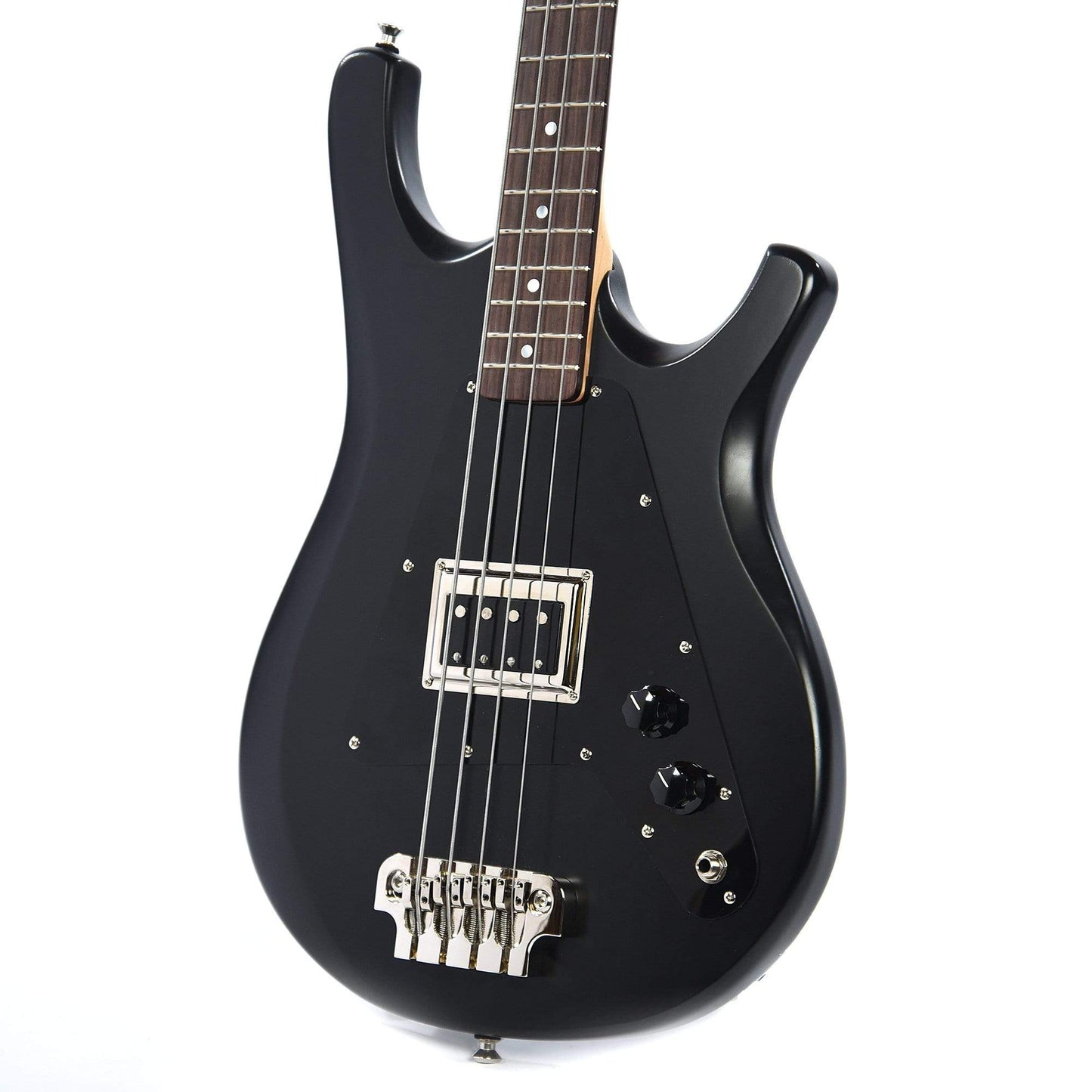 Serek Lincoln Satin Faded Black w/Matching Headstock Bass Guitars / 4-String