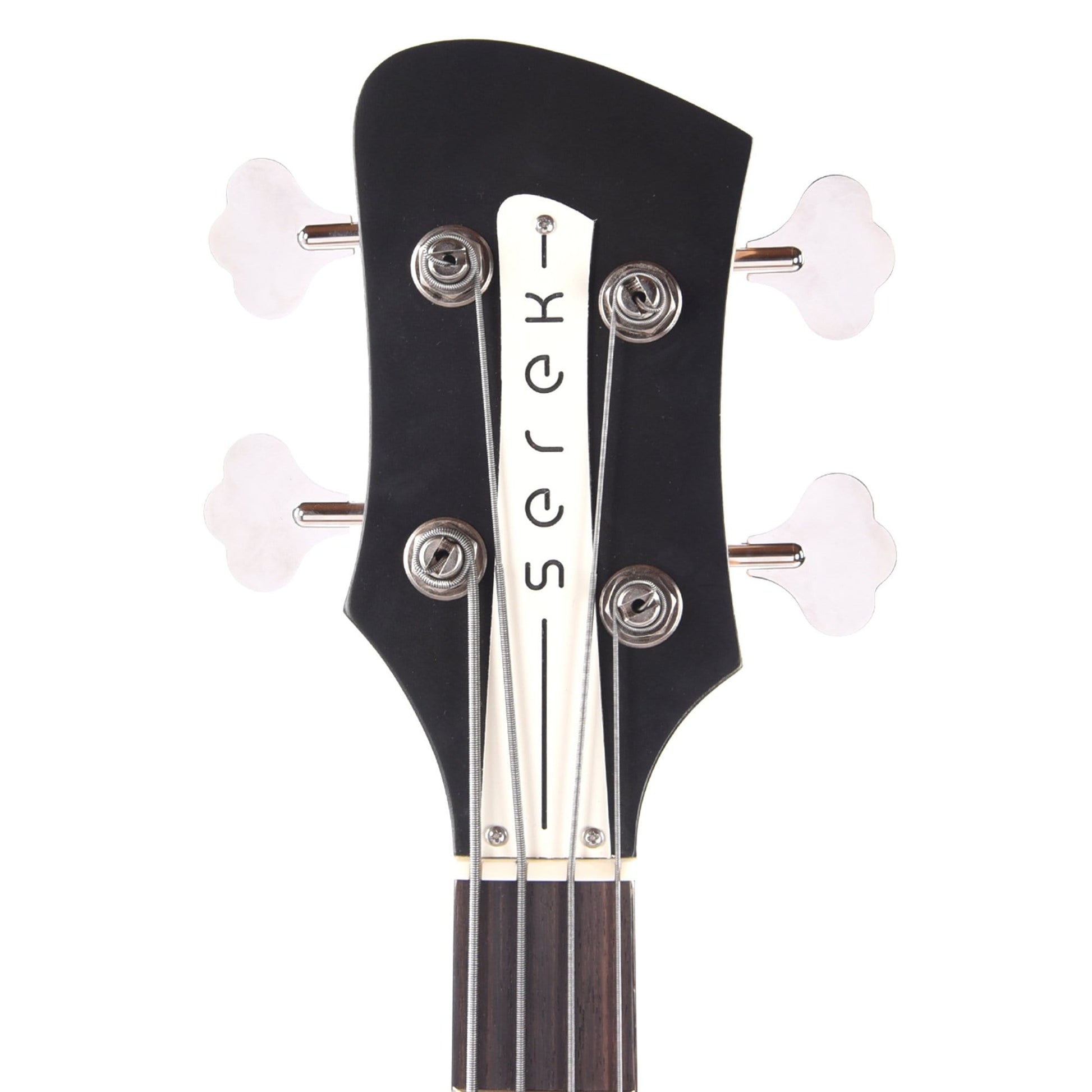 Serek Lincoln Satin Gold Mahogany w/Novak Pickups & Black Pickguards Bass Guitars / 4-String