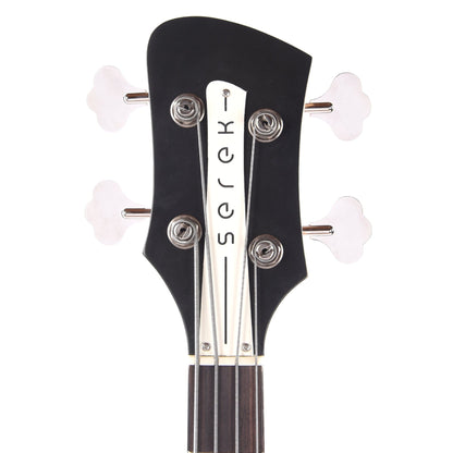 Serek Lincoln Satin Gold Mahogany w/Novak Pickups & Black Pickguards Bass Guitars / 4-String