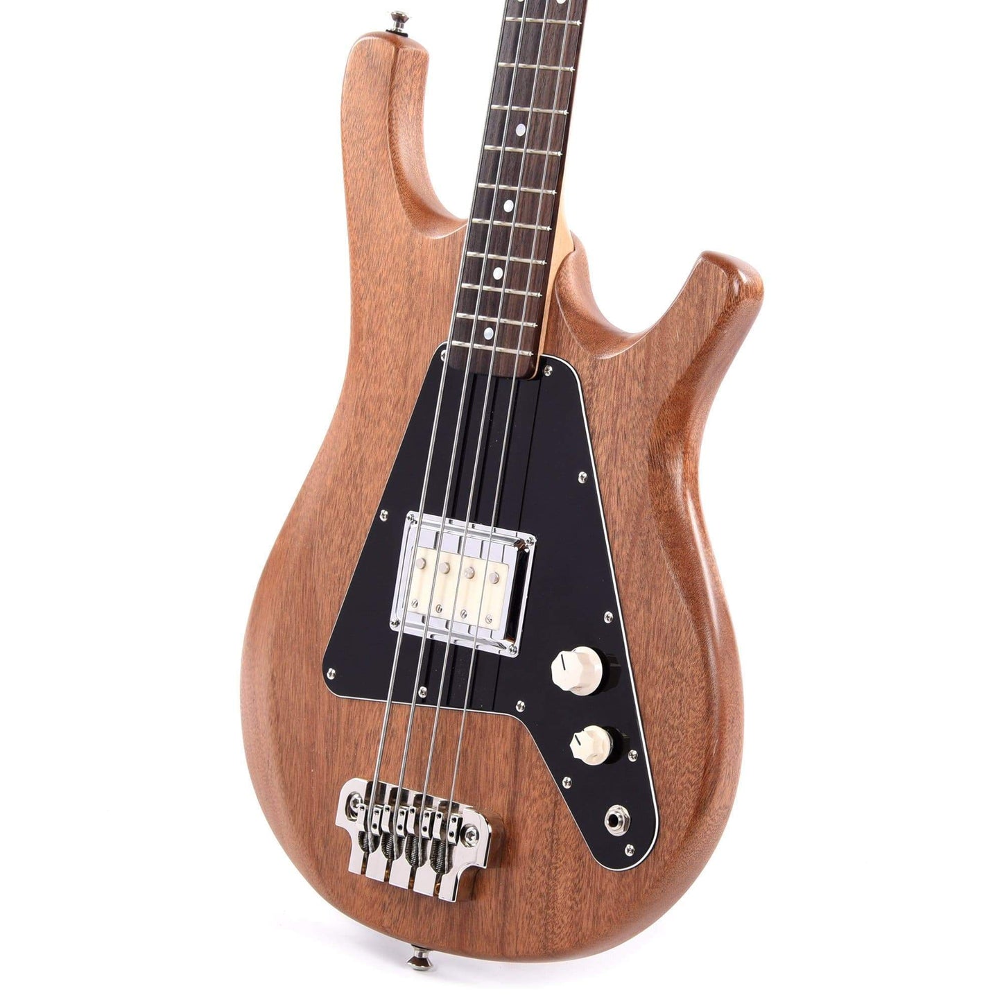 Serek Lincoln Satin Gold Mahogany w/Novak Pickups & Black Pickguards Bass Guitars / 4-String