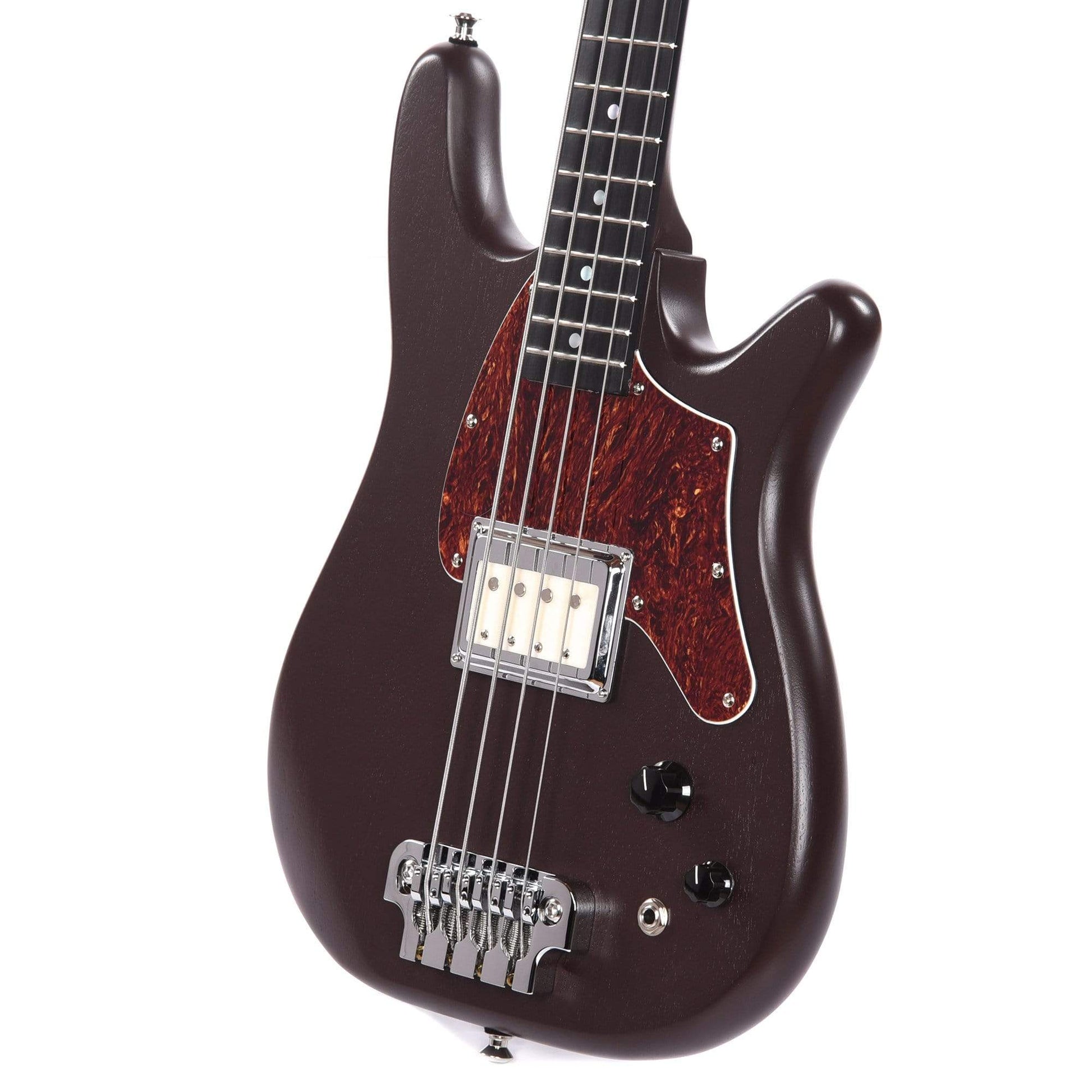 Serek Midwestern 2 Satin Plum Finish w/Novak Pickups & Tortoise Pickguard Bass Guitars / 4-String