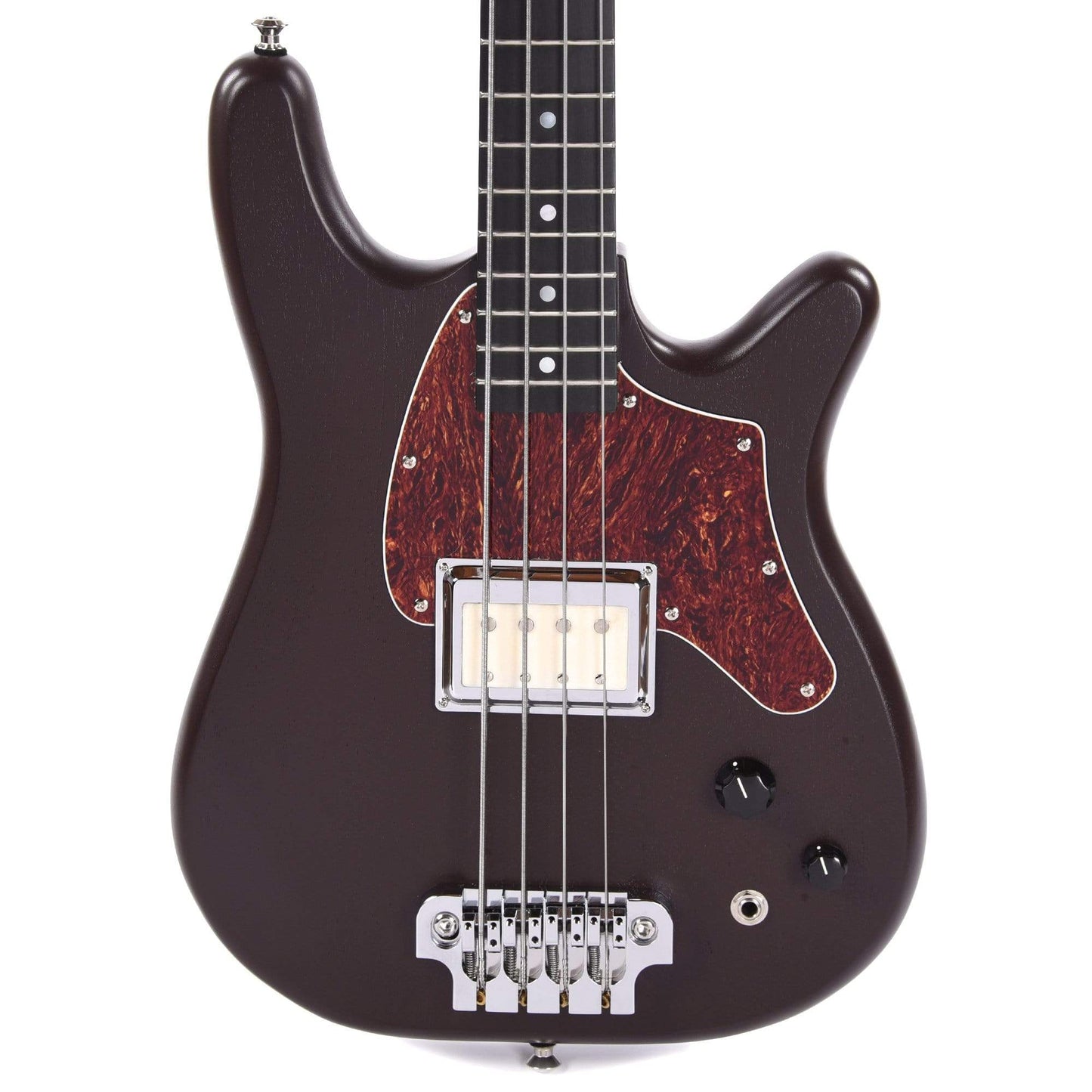 Serek Midwestern 2 Satin Plum Finish w/Novak Pickups & Tortoise Pickguard Bass Guitars / 4-String