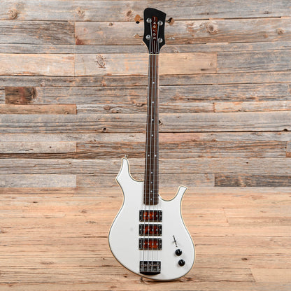 Serek Metropolis White Bass Guitars / Short Scale