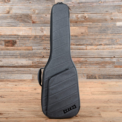Serek Midwestern 2 5-String Satin Black w/Racing Stripes 2019 Bass Guitars / Short Scale