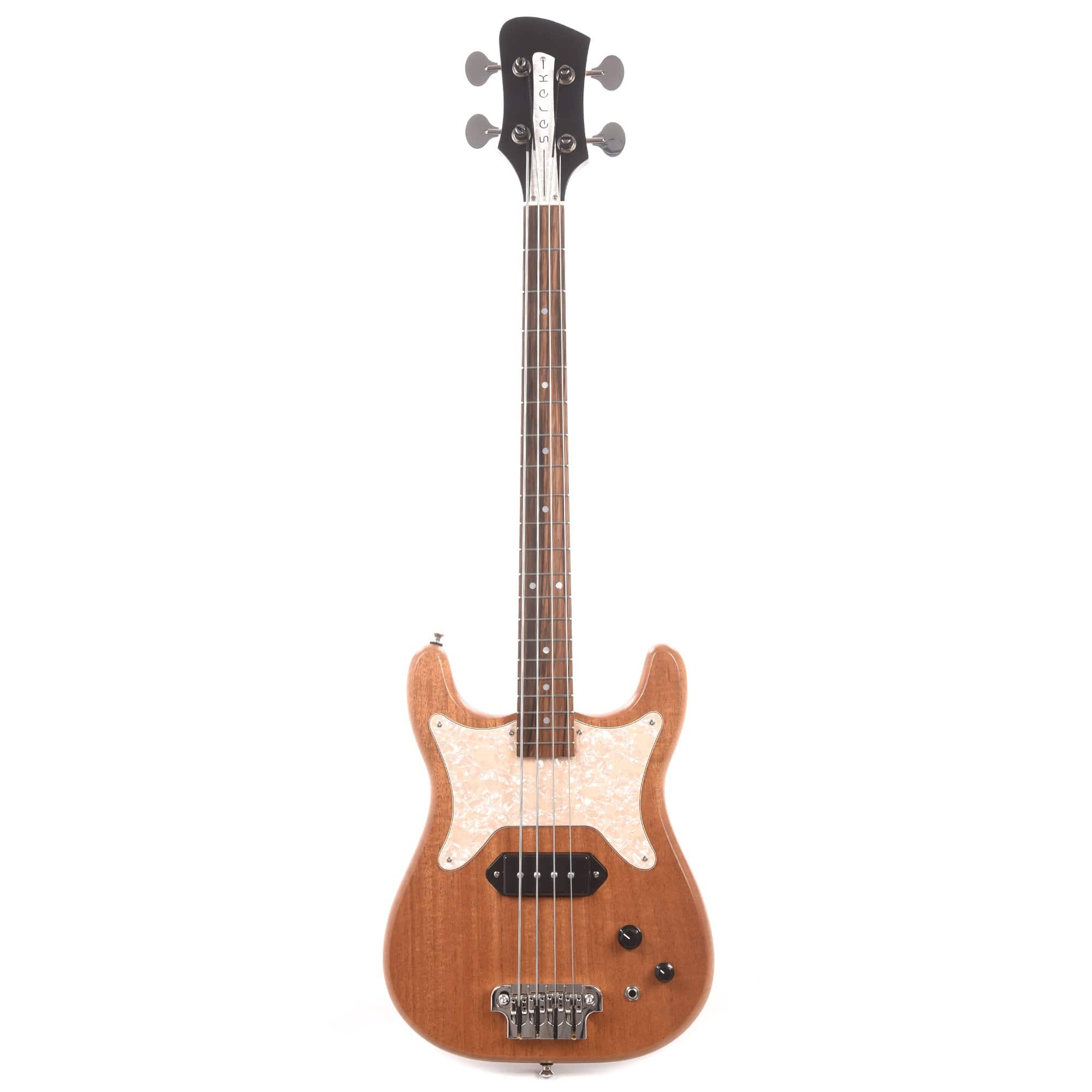 Serek Midwestern Golden Mahogany Bass Guitars / Short Scale