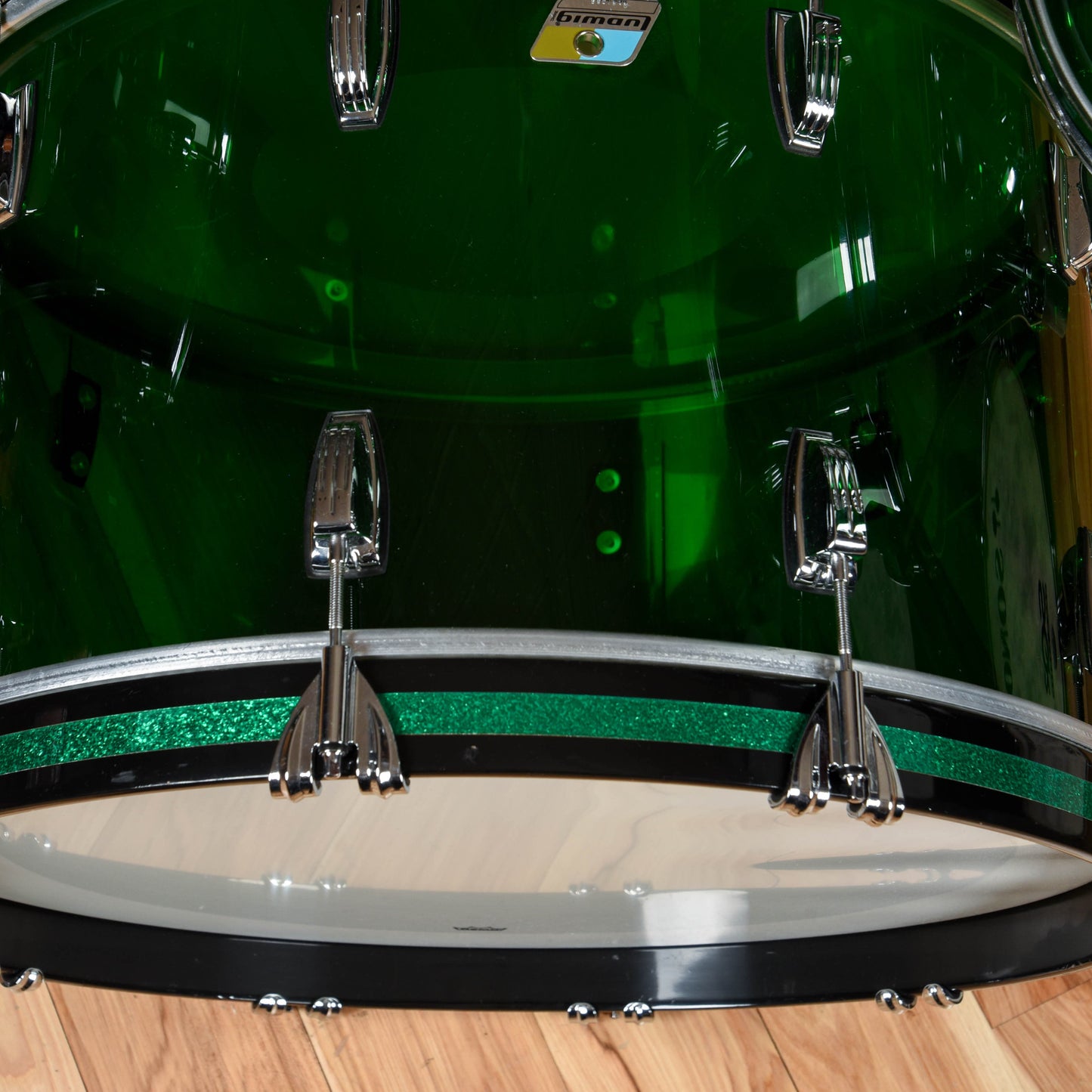 Service/Other Ludwig Vistalite Green 2009 Resissue. 24", 13", 16"  2009 Drums and Percussion / Acoustic Drums / Full Acoustic Kits