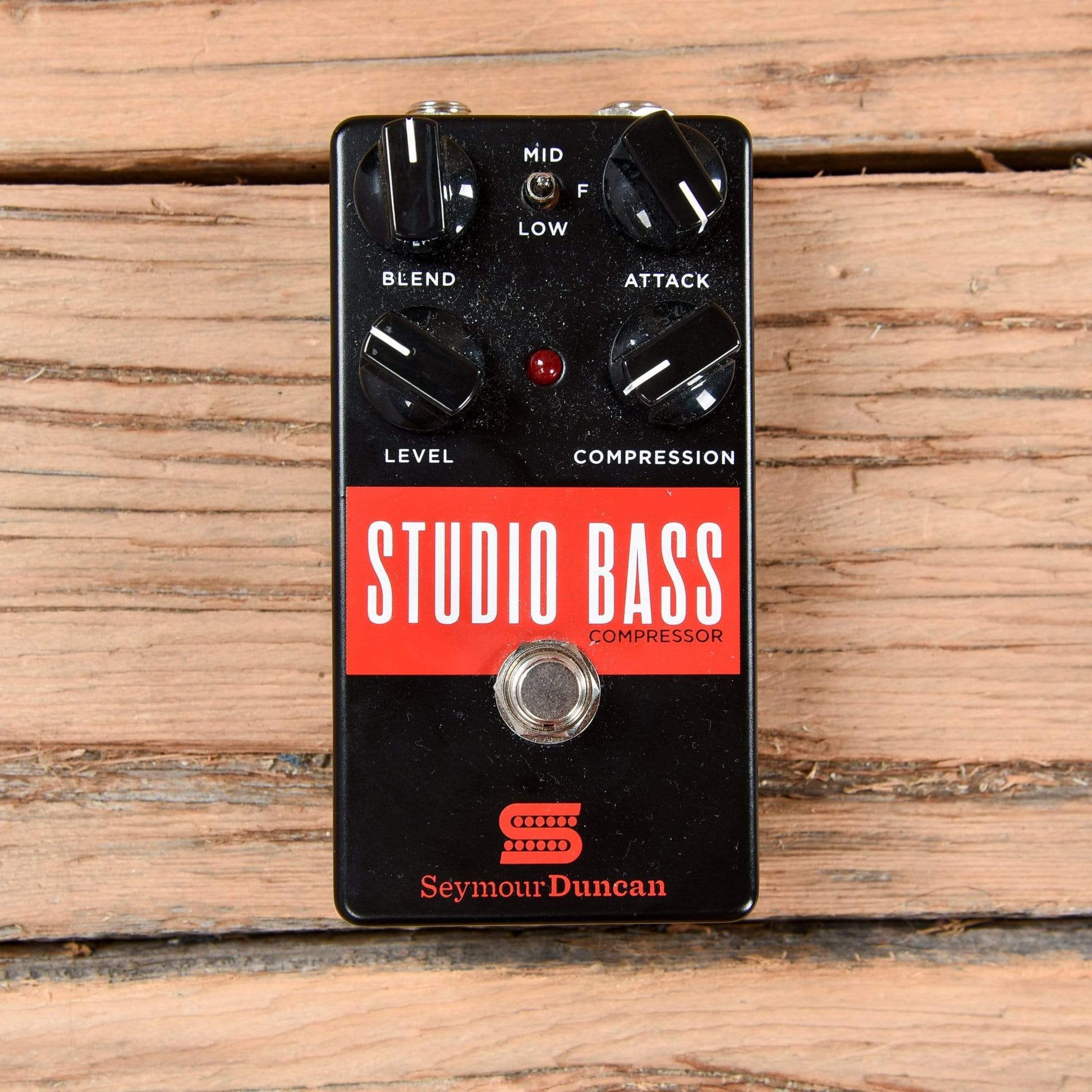 Seymour Duncan Studio Bass Compressor Effects and Pedals / Compression and Sustain