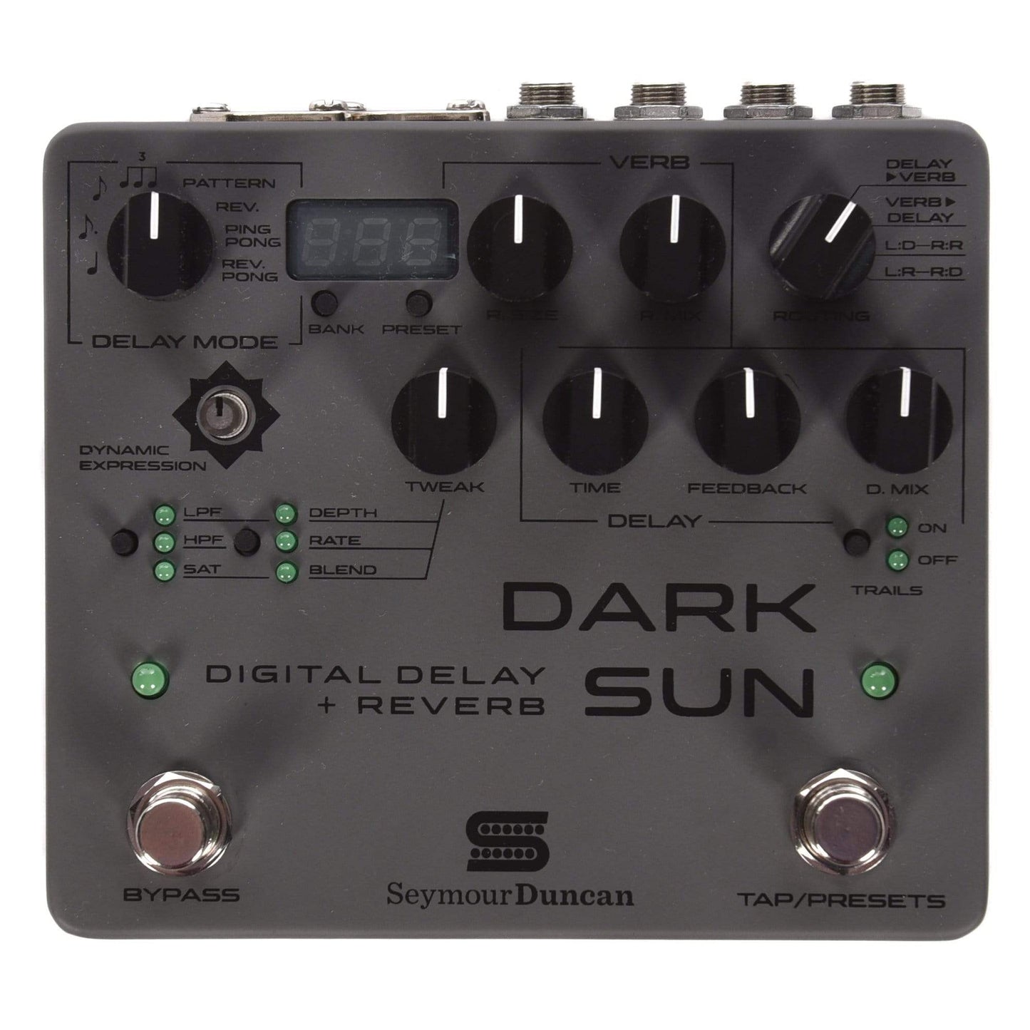 Seymour Duncan Mark Holcomb Signature Dark Sun Digital Delay & Reverb Effects and Pedals / Delay