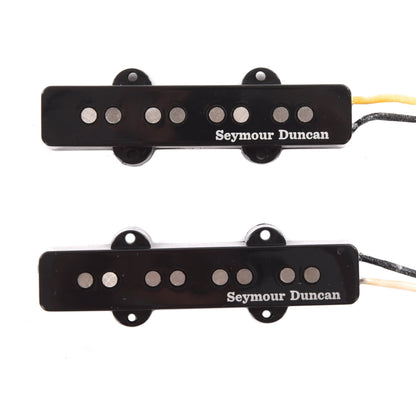 Seymour Duncan Custom Shop Heavy Weather J-Bass Set (Black w/Logo) Parts / Bass Pickups
