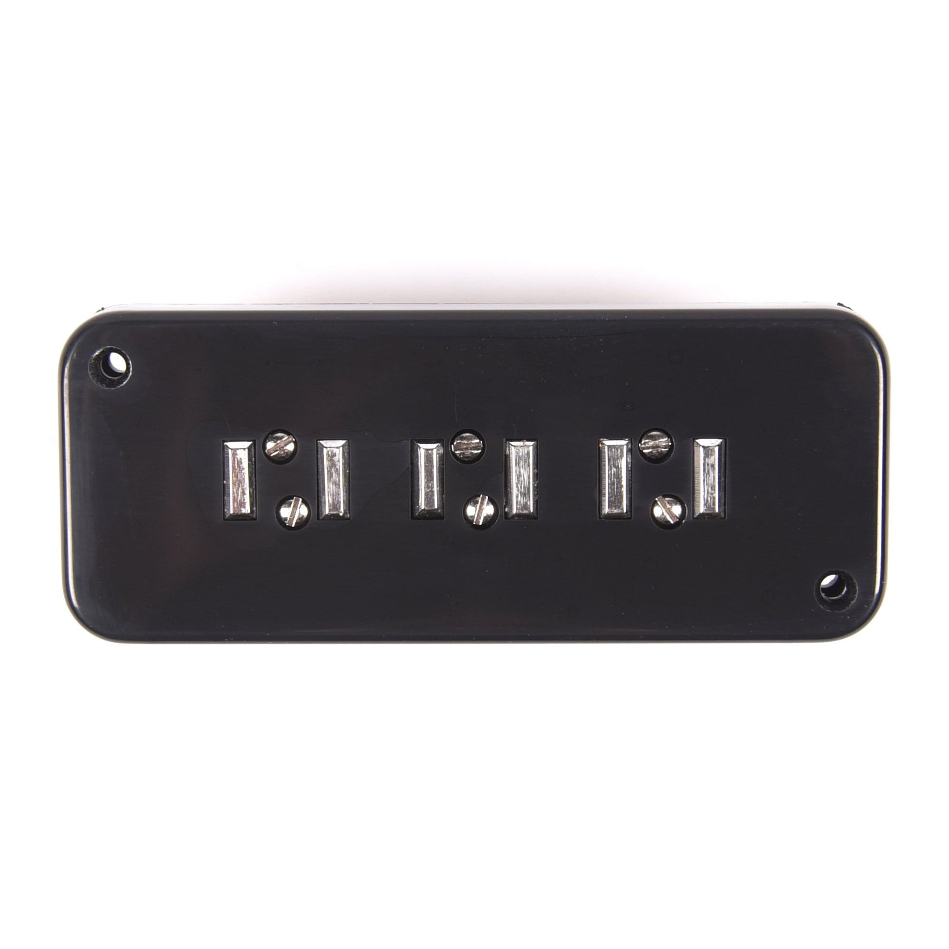 Seymour Duncan Custom Shop Alnico Staple Pickup Neck - Black - Soapbar Cover - Nickel Screws - No Logo - Potted Parts / Guitar Pickups