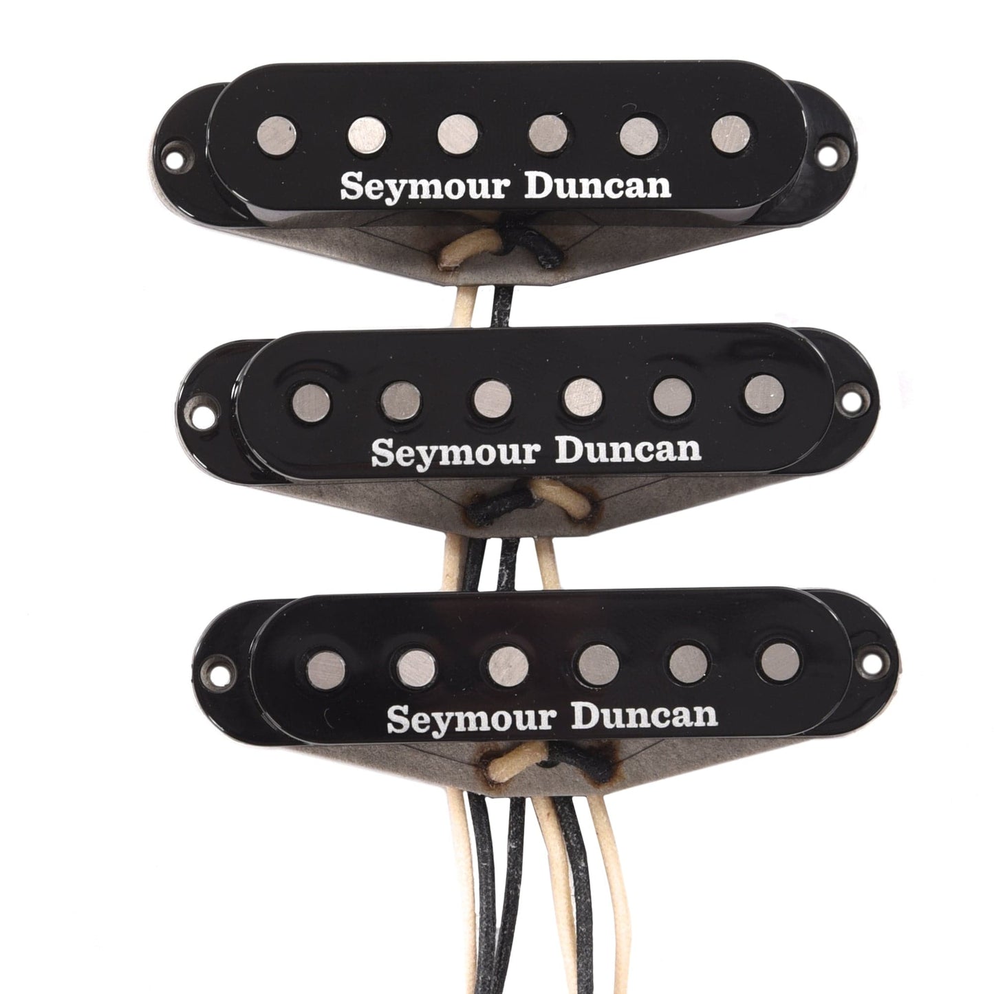 Seymour Duncan Custom Shop Scooped Strat Set Black Parts / Guitar Pickups