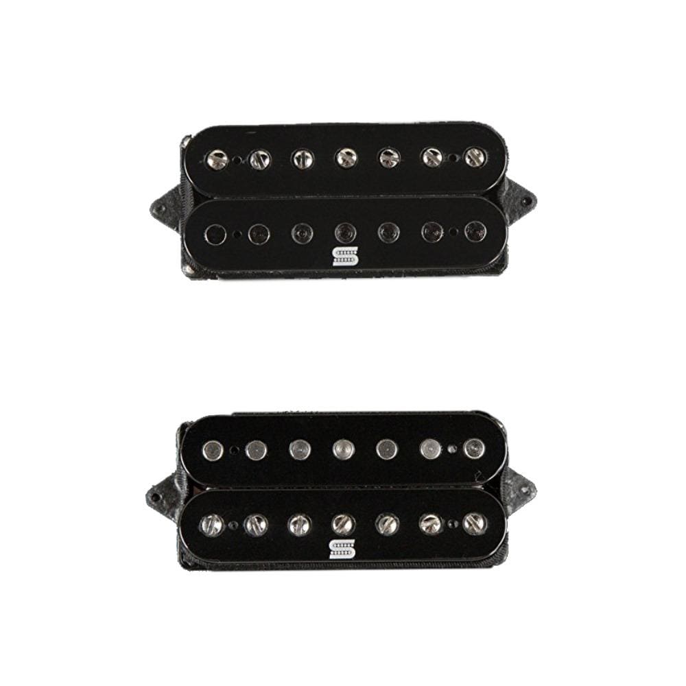 Seymour Duncan Duality Humbucker Set Black 7-String Parts / Guitar Pickups